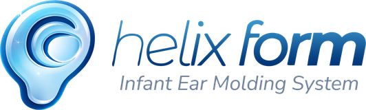 helix form. Infant Ear Molding System